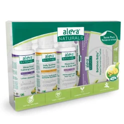 Infant Body Wash|Travel Gear-Aleva Naturals Newborn Travel Pack