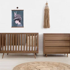 Convertible Cribs-Ubabub Nifty Timber 3-in-1 Crib
