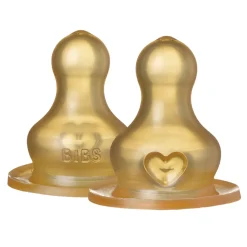Nipples + Bottle Accessories-Bibs Nipples (2 Pack)