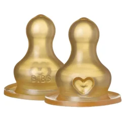 Nipples + Bottle Accessories-Bibs Nipples (2 Pack)