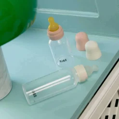 Nipples + Bottle Accessories-Bibs Nipples Round (2 Pack)