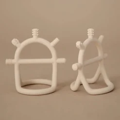 Teethers|Pacifiers + Clips-Mushie No-Drop Sensory Teether