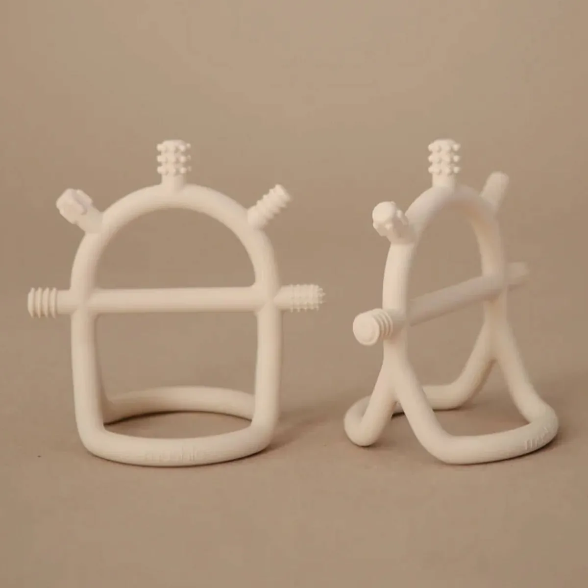 Teethers|Pacifiers + Clips-Mushie No-Drop Sensory Teether