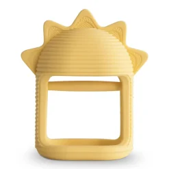 Teethers|Pacifiers + Clips-Mushie No-Drop Teether