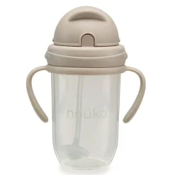 Kids Drinkware|Sippy Cups + Straw Cups-Nouka Non-Spill Weighted Straw Cup (9 oz)