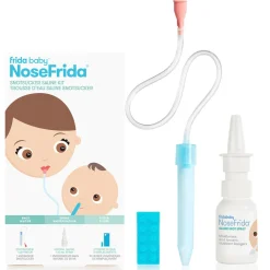 Baby Medical-Fridababy NoseFrida Snotsucker Saline Kit