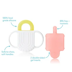 Teethers|Pacifiers + Clips-Fridababy Not-Too-Cold-To-Hold Teether