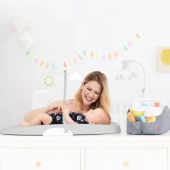 Changing Pads + Covers|Change Trays + Pads-Skip Hop Nursery Style Wipe Clean Changing Pad
