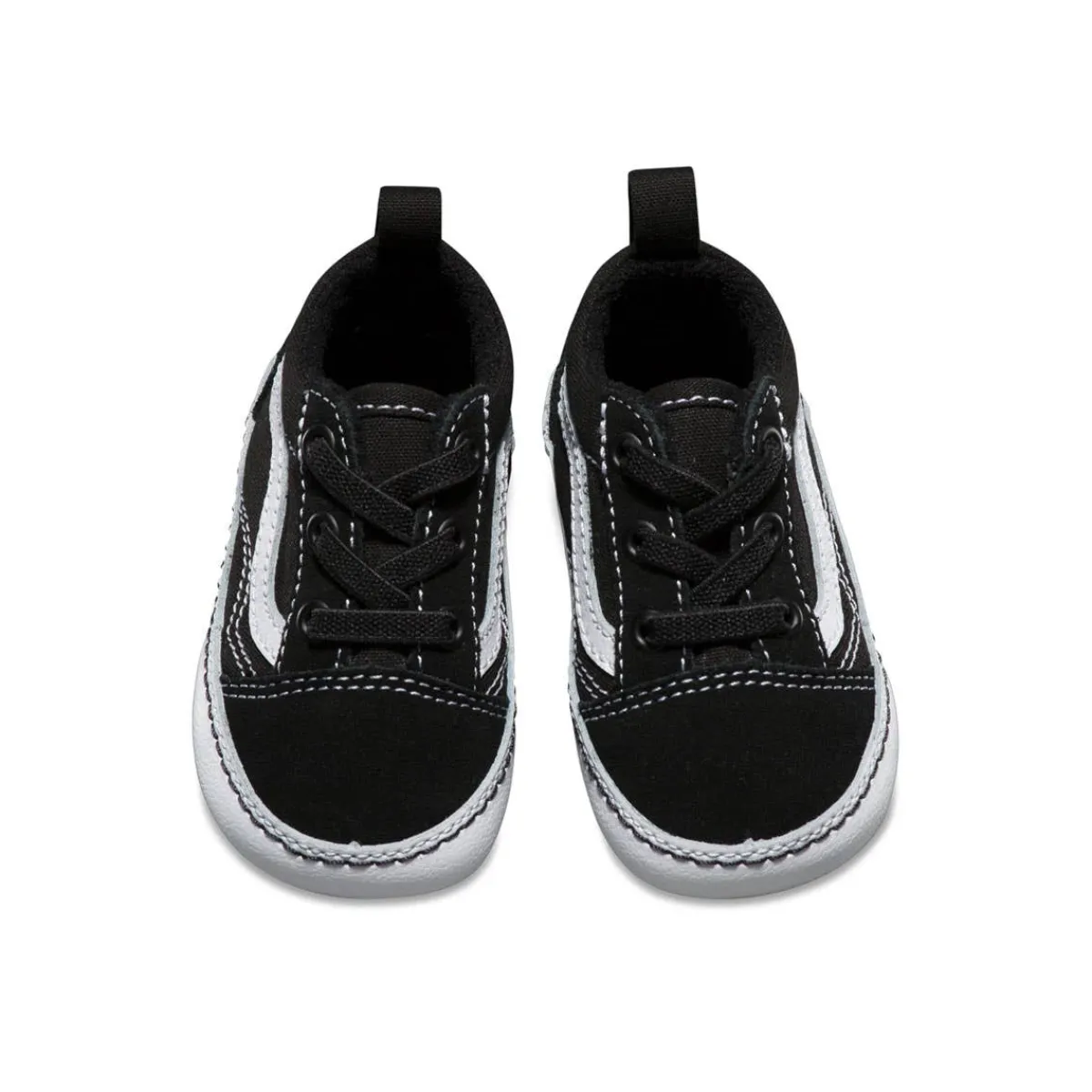 Elastic/Bungee|Baby Sneakers-Vans Old Skool Crib Shoe