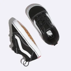 Elastic/Bungee|Baby Sneakers-Vans Old Skool Crib Shoe