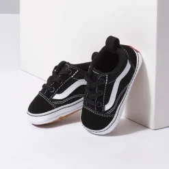 Elastic/Bungee|Baby Sneakers-Vans Old Skool Crib Shoe