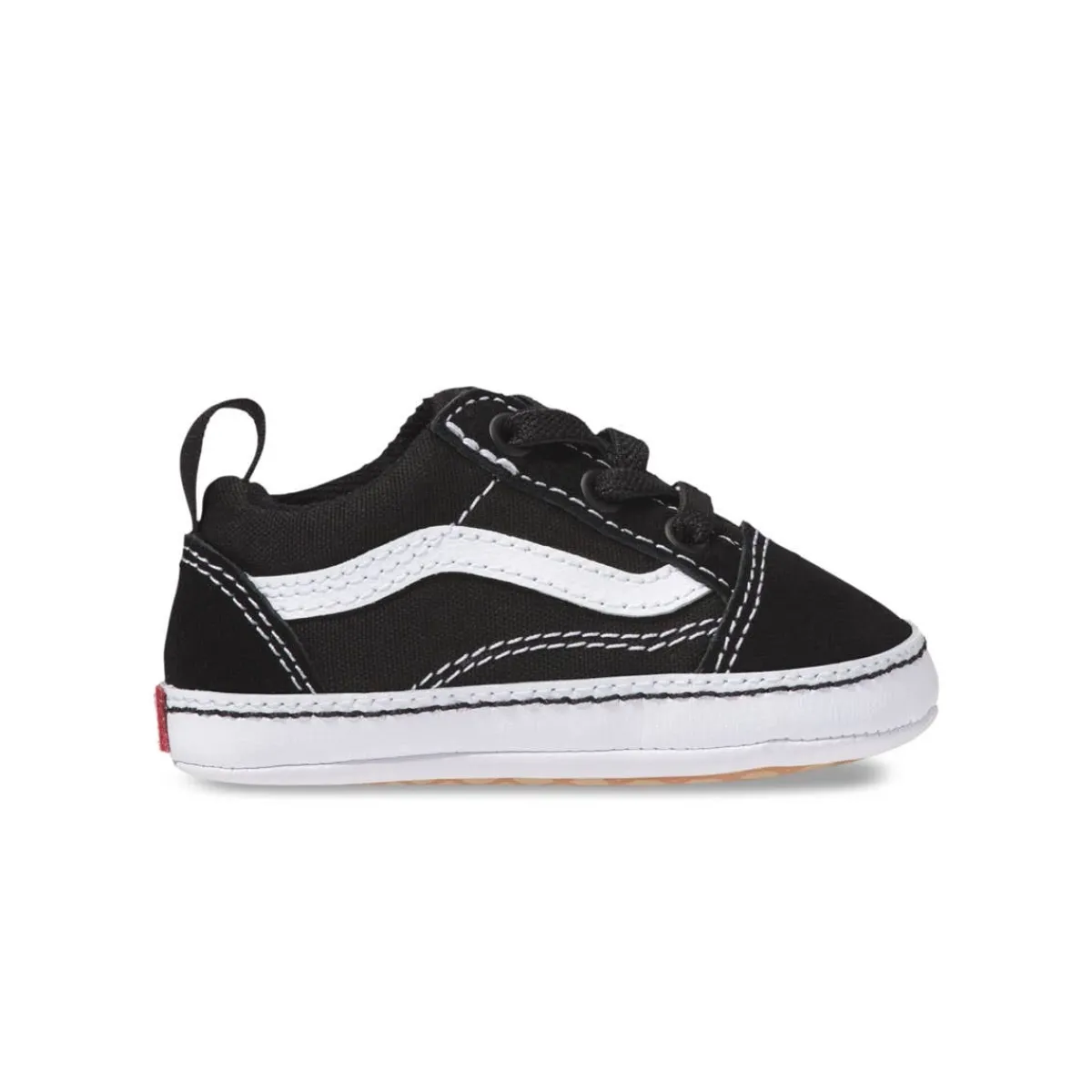 Elastic/Bungee|Baby Sneakers-Vans Old Skool Crib Shoe