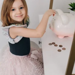 Decorative Objects-Child To Cherish Ombre Pig Bank
