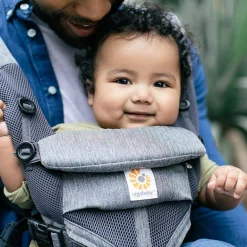 Baby Carriers-Ergobaby Omni 360 Baby Carrier (Cool Air Mesh)