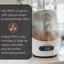 Bottle Sterilizers-Baby Brezza One Step Sterilizer Dryer