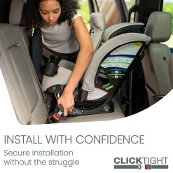Car Seat Bases|All-In-One Car Seats-Britax One4Life Slim Click Tight All-in-One Car Seat