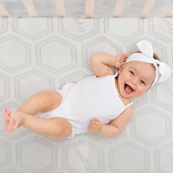 Crib Mattress Protection-Simmons OOPS Organic Plus Crib Mattress Protector