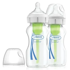 Baby Bottle Sets|Baby Bottles-Dr. Brown's Options+ Wide Neck (9 oz, 2 Pack)