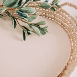 Bassinet Sheets-MustBeBaby Organic Bamboo Bassinet Sheet