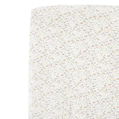 Crib Fitted Sheets-Little Unicorn Organic Cotton Muslin Crib Sheet