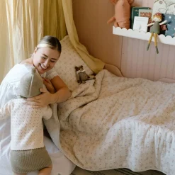 Kids Bedding|Blankets-Oilo Organic Cotton Muslin Quilt