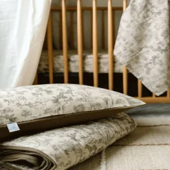 Kids Bedding|Blankets-Oilo Organic Cotton Muslin Quilt