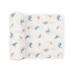 Blankets|Sleep Sacks + Wraps-Little Unicorn Organic Cotton Muslin Swaddle