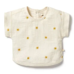Tops + Tees-Wilson + Frenchy Organic Crinkle Tee