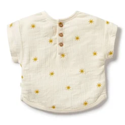 Tops + Tees-Wilson + Frenchy Organic Crinkle Tee