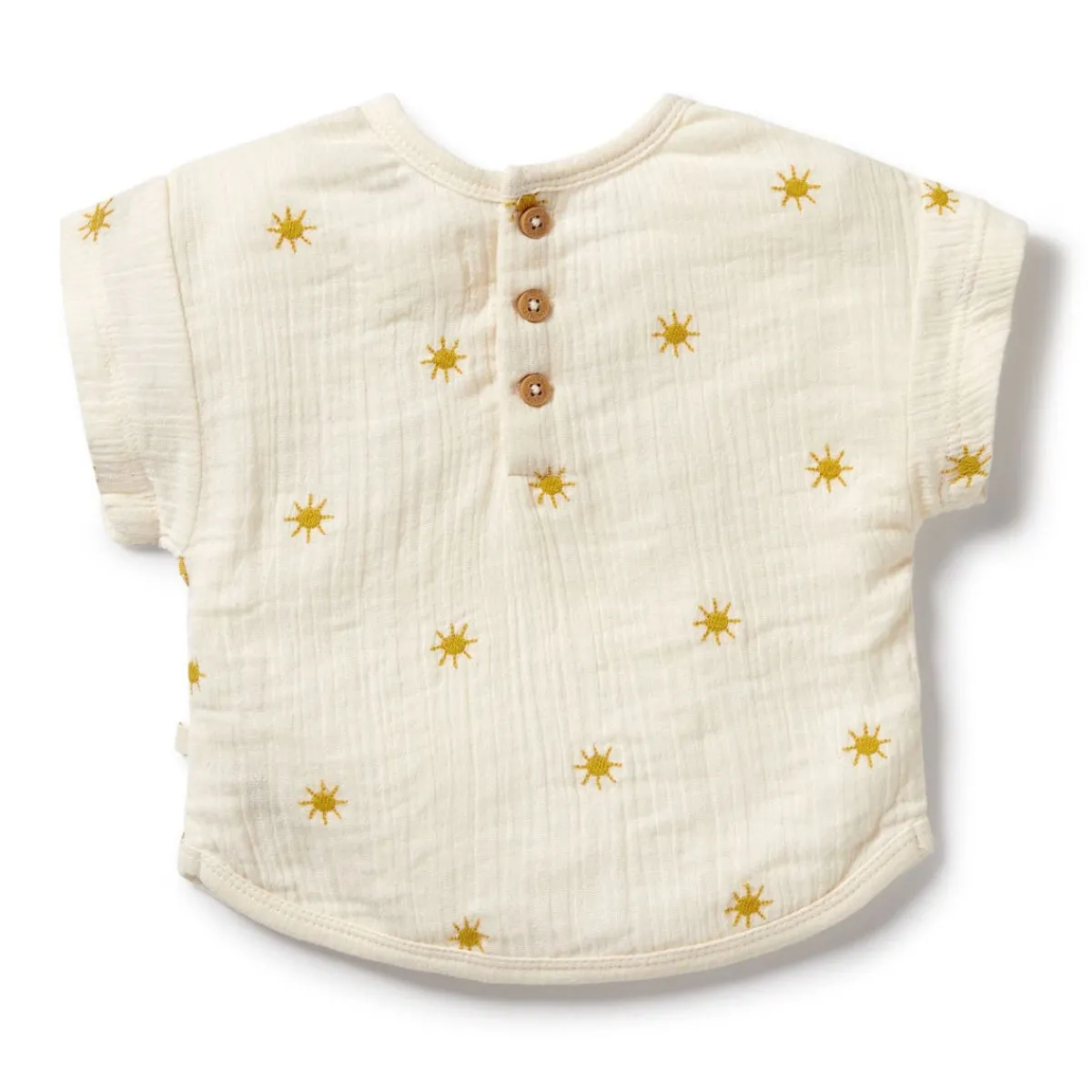Tops + Tees-Wilson + Frenchy Organic Crinkle Tee
