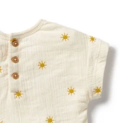 Tops + Tees-Wilson + Frenchy Organic Crinkle Tee