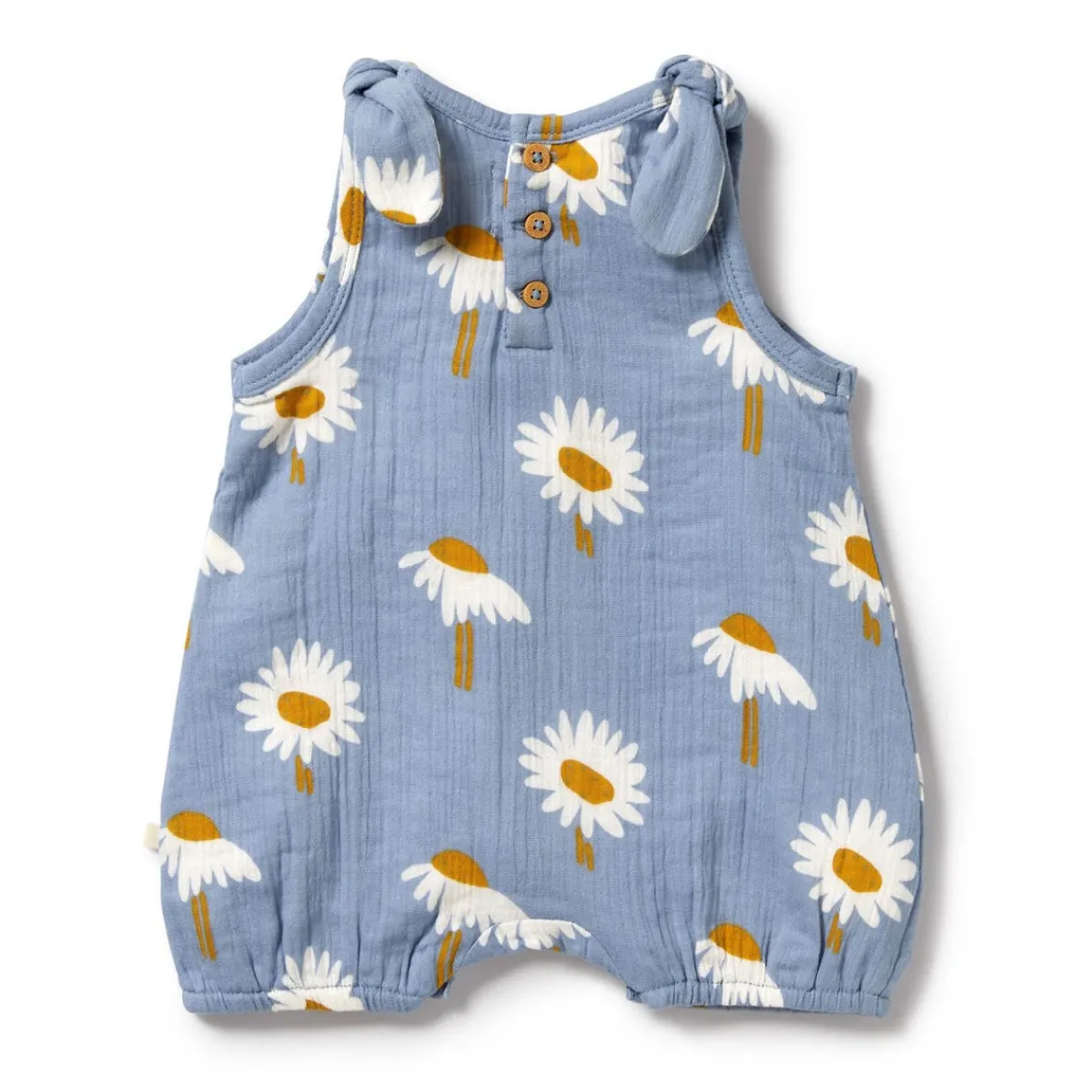 Rompers-Wilson + Frenchy Organic Crinkle Tie Playsuit
