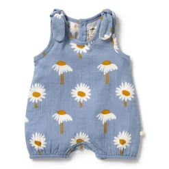 Rompers-Wilson + Frenchy Organic Crinkle Tie Playsuit
