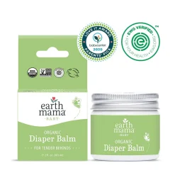 Baby Medical|Diaper Cream-Earth Mama Organics Organic Diaper Balm (60 mL)