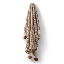 Blankets-Wilson + Frenchy Organic Knitted Blanket