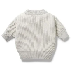 Sweaters + Jackets-Wilson + Frenchy Organic Knitted Ribbed Jumper