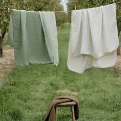 Blankets|Crib Quilts-Oilo Organic Muslin Blanket