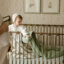 Blankets|Crib Quilts-Oilo Organic Muslin Blanket