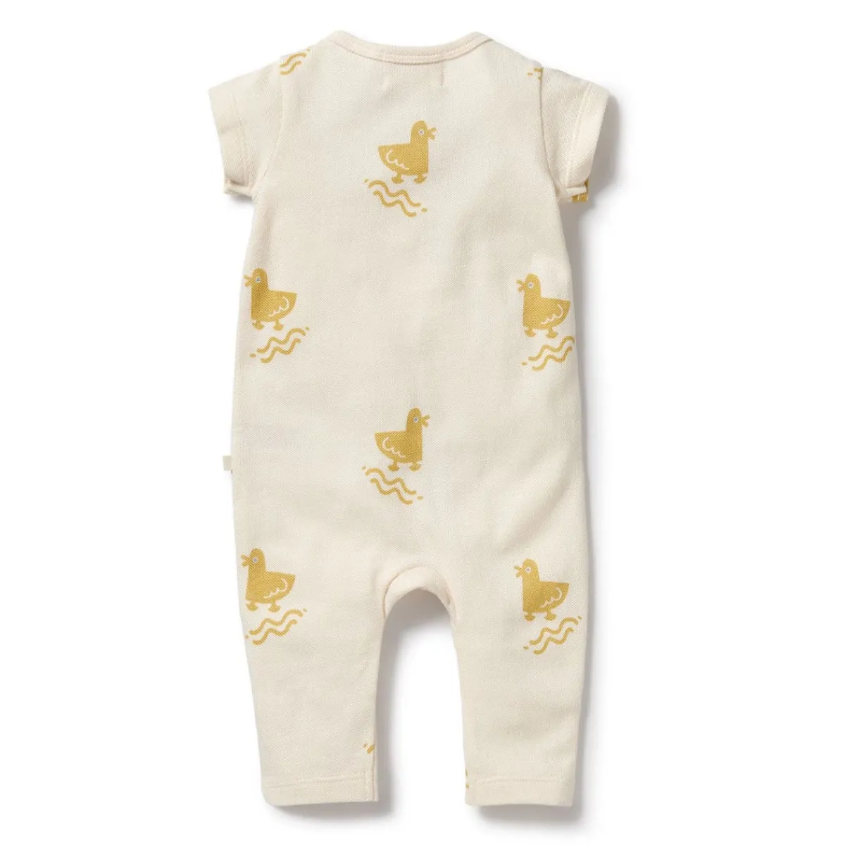 Onesies|Sleepers-Wilson + Frenchy Organic Ruffle Zipsuit