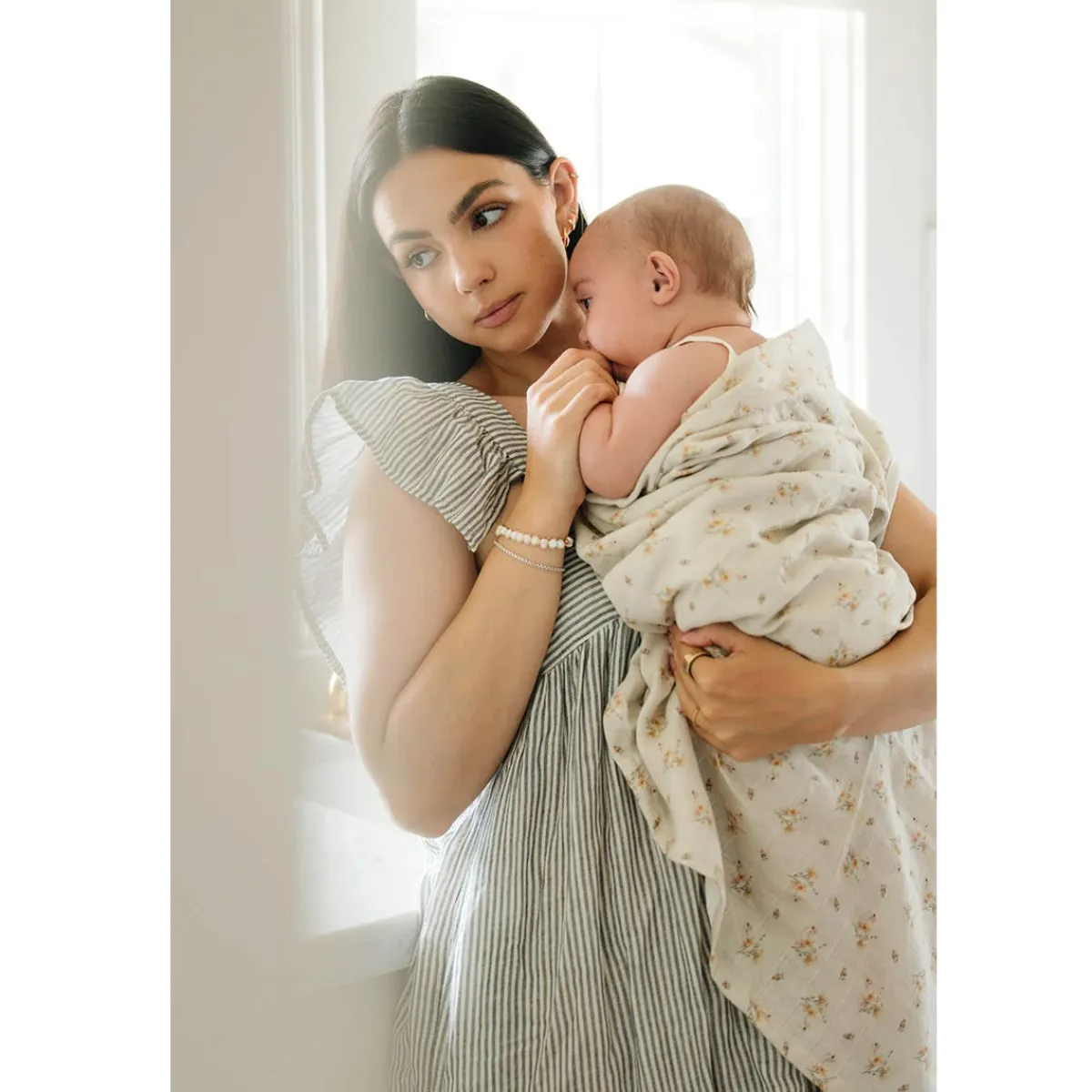 Blankets|Sleep Sacks + Wraps-Oilo Organic Swaddle Blanket (2 Pack)