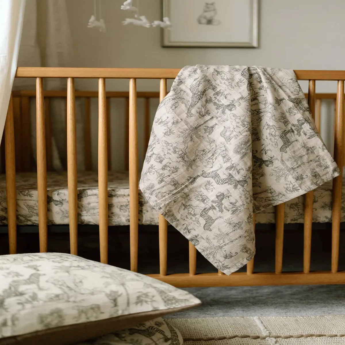 Blankets|Sleep Sacks + Wraps-Oilo Organic Swaddle Blanket (2 Pack)