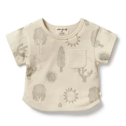 Tops + Tees-Wilson + Frenchy Organic Tee