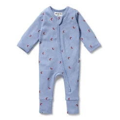 Onesies|Sleepers-Wilson + Frenchy Organic Waffle Zipsuit