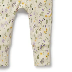 Onesies|Sleepers-Wilson + Frenchy Organic Zipsuit with Feet