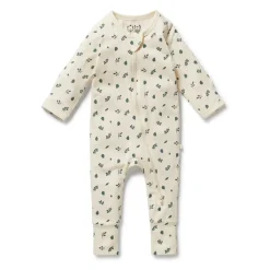 Onesies|Sleepers-Wilson + Frenchy Organic Zipsuit with Feet