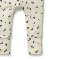 Onesies|Sleepers-Wilson + Frenchy Organic Zipsuit with Feet