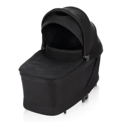 Stroller Accessories-Maxi-Cosi Oria Bassinet Carry Cot Twillic Black