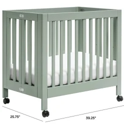 Mini Cribs-Babyletto Origami Mini Crib