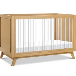 Convertible Cribs-DaVinci Otto 3-in-1 Acrylic Crib