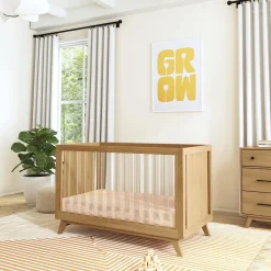 Convertible Cribs-DaVinci Otto 3-in-1 Acrylic Crib